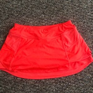 Athleta bright pink athletic skirt